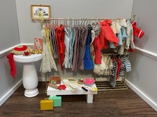Lote Ropa Muñeca Barbie Vintage Años 60/Etiquetas y Accesorios Todo Negro segunda mano  Embacar hacia Mexico