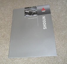 Mitsubishi shogun brochure for sale  SOUTHAMPTON