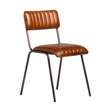 Leather dining chair for sale  HYDE
