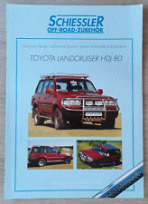 Toyota landcruiser schiessler for sale  BOURNE