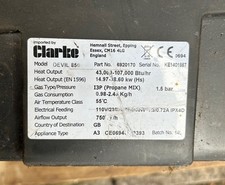 Clarke space heater for sale  COLEFORD
