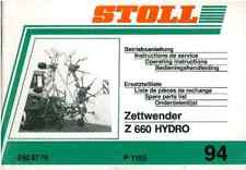 Stoll z660 hydro for sale  CALLINGTON