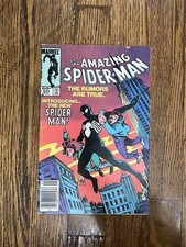 Amazing Spider-Man #252 1º Terno Preto! Banca de jornal Marvel 1984 grau baixo!, usado comprar usado  Enviando para Brazil