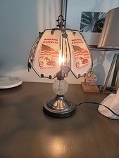 Luz de motocicleta vintage, painel de vidro lâmpada de toque motocicleta e bandeira. OCC  comprar usado  Enviando para Brazil