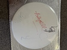 Oasis signed drumhead for sale  SALISBURY