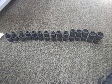 Usado, Conjunto de soquete de impacto giratório métrico Sk 15 peças 8mm-22mm comprar usado  Enviando para Brazil