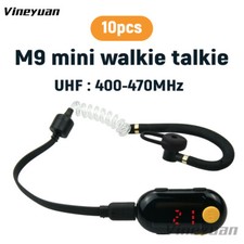 Transceptor portátil 10X Vineyuan M9 mini walkie talkie UHF 25 canais comprar usado  Enviando para Brazil