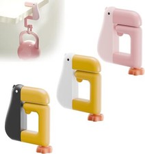 Gancho de mesa dobrável portátil em forma de pato destacável antiderrapante, cabide de bolsa sem perfuração comprar usado  Enviando para Brazil