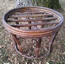 Tabouret pouf rotin d'occasion  Saint-Julien-de-Vouvantes