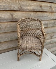 Child vintage wicker for sale  RUTHIN