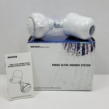 Nikken Pimag Ultra Shower System #1383, suporte de parede avançado de filtragem de água novo na caixa, usado comprar usado  Enviando para Brazil