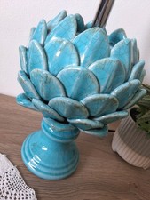 Blue ceramic artichoke for sale  CARDIFF