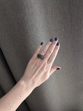 Pulenter ring silberring gebraucht kaufen  Hamm