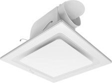 Ventilador Extrator De Techo Para Baño Moderno 141 CFM Silencioso Placa Plana comprar usado  Enviando para Brazil