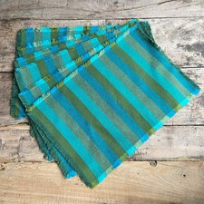Vintage striped woven for sale  BROMYARD