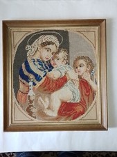Broderie tapisserie encadrée d'occasion  Paris V