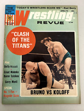 Wrestling revue magazine for sale  Maple Shade