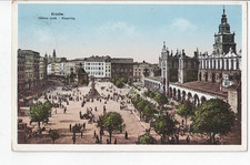 Kraków, Główny rynek, Krakow, Hauptring, 1912 na sprzedaż  Wysyłka do Poland