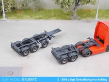 EM112.2 1:87 Bausatz 5achs Container Trailer teilbar mit Radsätzen comprar usado  Enviando para Brazil