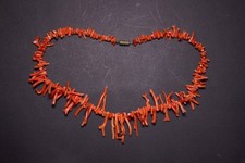 Collana corallo mediterraneo usato  Latina