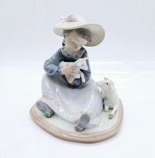 lladro figurine girl lamb for sale  Westminster