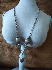 Collier argent cannelé d'occasion  Romans-sur-Isère