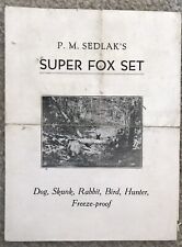 Vintage sedlak super for sale  Bellefonte