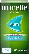 Nicorette chewing gum for sale  HAMILTON