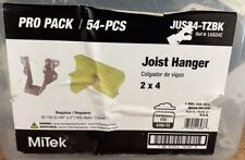 MITEK JOIST HANGER JUS24-TZBK PRO PACK 2"" x 4" 27 peças comprar usado  Enviando para Brazil