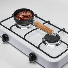 Pote de óleo panela aquecedora de manteiga de ferro panela pequena fonte de cozinha 200ml, usado comprar usado  Enviando para Brazil