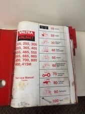 Valtra service manual for sale  BARNSTAPLE