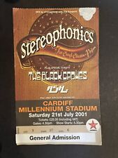 Stereophonics ticket 2001 for sale  NEWENT