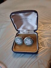 Wedgwood cufflinks green for sale  STAFFORD