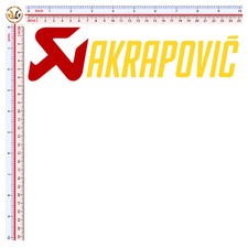 Akrapovic sticker sponsor d'occasion  Expédié en Belgium