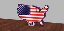 Flagge usa led gebraucht kaufen  Hohen Neuendorf
