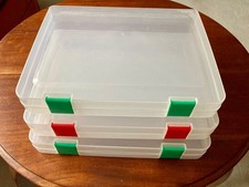 a4 storage box clear for sale  CAMBRIDGE