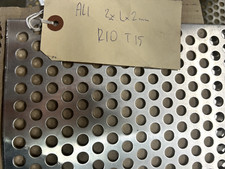 Damaged aluminum perforated for sale  HATFIELD