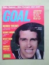 GOAL FOOTBALL MAGAZINE -13 APR 1974  - BOBBY STOKES - KEVIN RANDALL - # 289 segunda mano  Embacar hacia Argentina