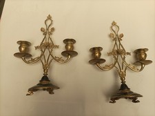 Paire bougeoir chandelier d'occasion  Marseille VI