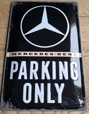 Mercedes benz metallschild gebraucht kaufen  Mertloch, Naunheim, Welling