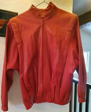 Blouson cuir rouge d'occasion  La Seyne-sur-Mer