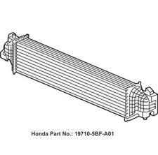 Oem intercooler 2017 d'occasion  Expédié en Belgium