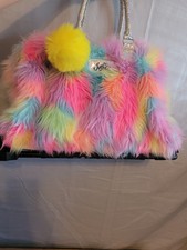 Justice fuzzy rainbow for sale  Concord