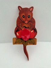 Vintage wooden mouse for sale  NOTTINGHAM
