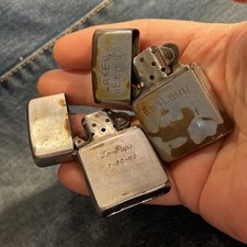 Vintage zippo lighters for sale  Charleston