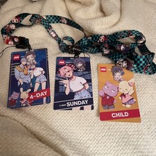 Anime expo badges for sale  Newtown Square
