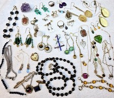 Joyería victoriana antigua llena de oro de 215 gramos colección de piedras preciosas ponibles segunda mano  Embacar hacia Mexico