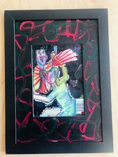 Peinture encadrée signée d'occasion  Paris IV