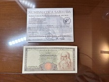 Banconota lire 50000 usato  Rivoli