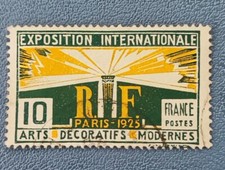 Timbre 1925 exposition d'occasion  Portet-sur-Garonne